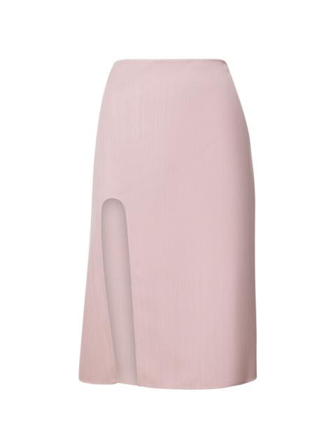 side-slit skirt