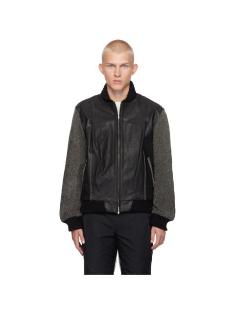 XLIM Black EP.6 01 Leather Jacket