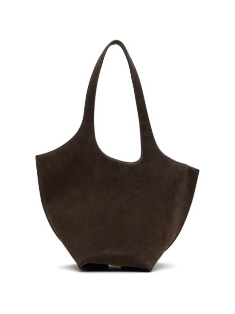 Brown La Scoop Shoulder Bag