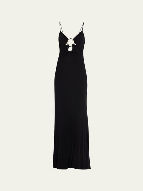 RAMY BROOK Chrissy Cutout Stretch Jersey Gown