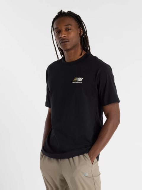 New Balance Men's Athletics Multi Color Logo T-Shirt