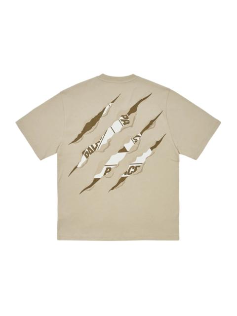 PALACE Palace Ripped Tri T-Shirt Stoney Grey