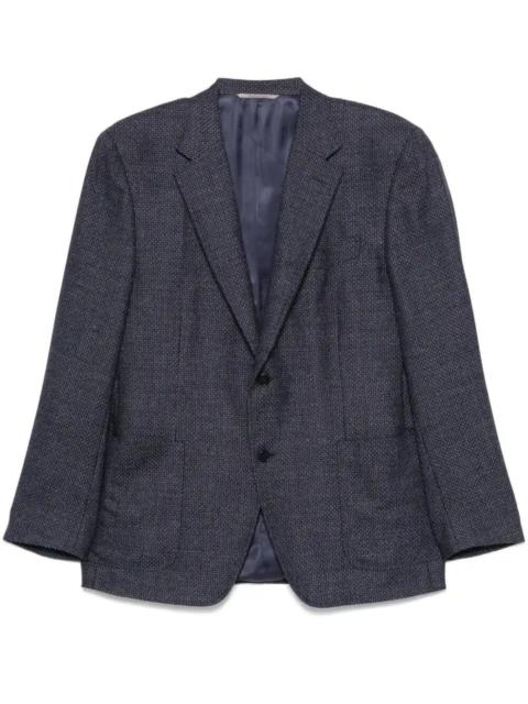 Canali patterned blazer