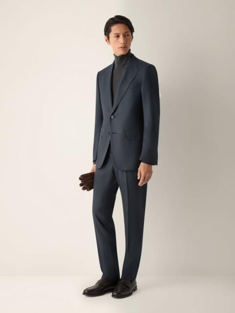 ZEGNA DARK GREY TROFEO 120MILA WOOL SUIT