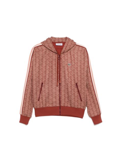 LACOSTE monogram hoodie