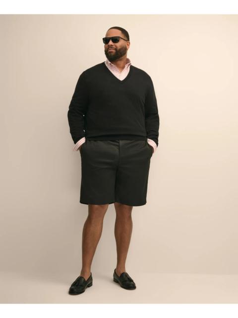 Brooks Brothers Big & Tall 10" Flat Front Stretch Advantage Chino® Shorts