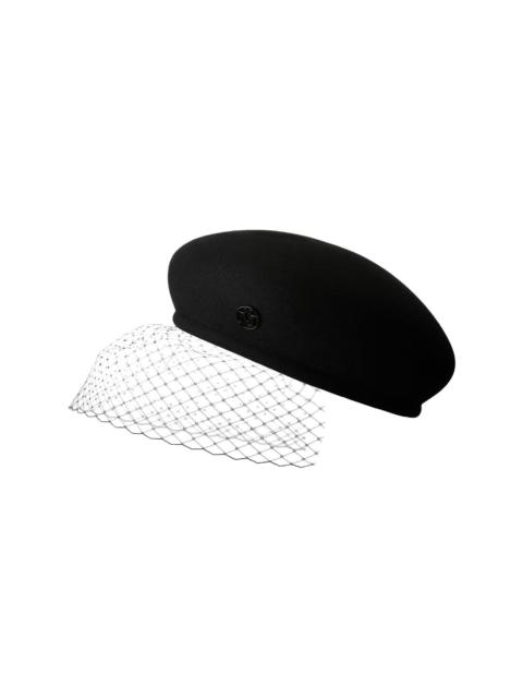 MAISON MICHEL Emily Veil felt beret