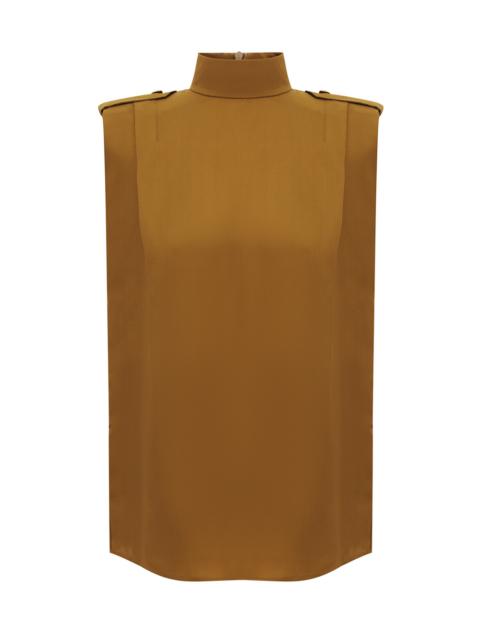 Zimmermann SLEEVELESS TUCK SHIRT