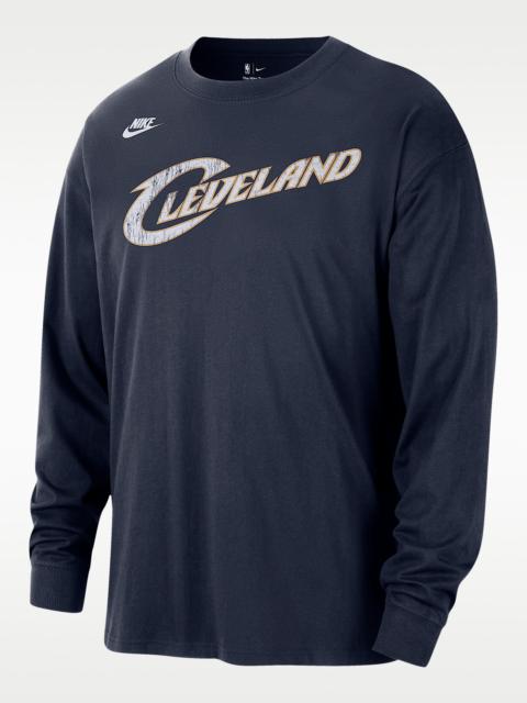 Nike Cleveland Cavaliers Hardwood Classic Essential Men's Nike NBA Long-Sleeve T-Shirt