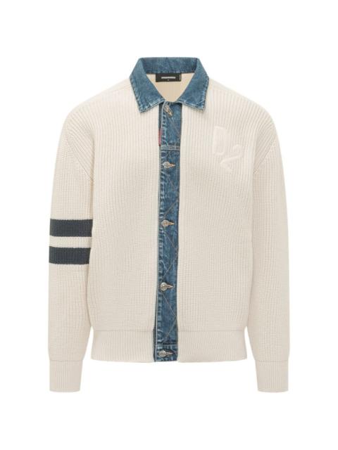 DSQUARED2 panel cardigan