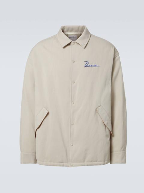 visvim Westwood Team wool and linen down jacket
