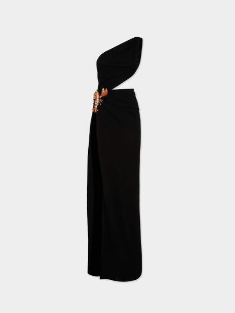 DSQUARED2 ONE SHOULDER EVENING DRESS