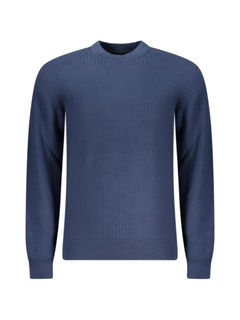 BOSS ribbed-knit cotton sweater