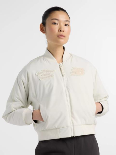 New Balance Women's NBX Lunar New Year Woven Bomber Jacket