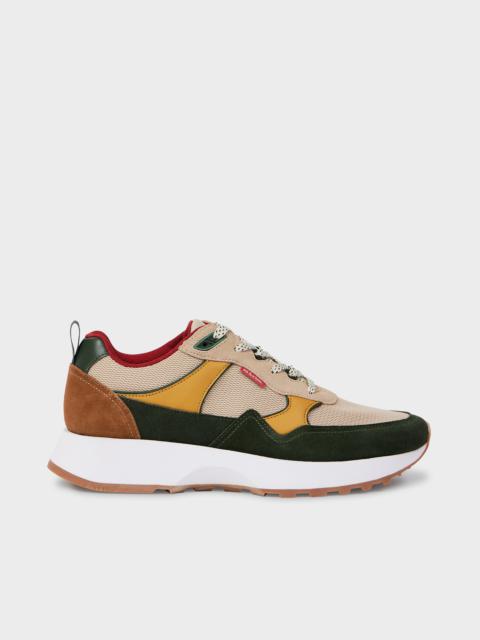 Paul Smith Khaki 'Belair' Trainers