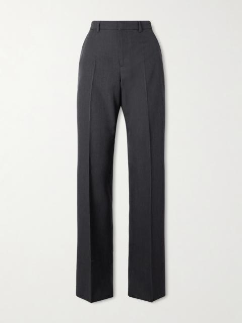 GUCCI Striped Wool Straight-leg Pants
