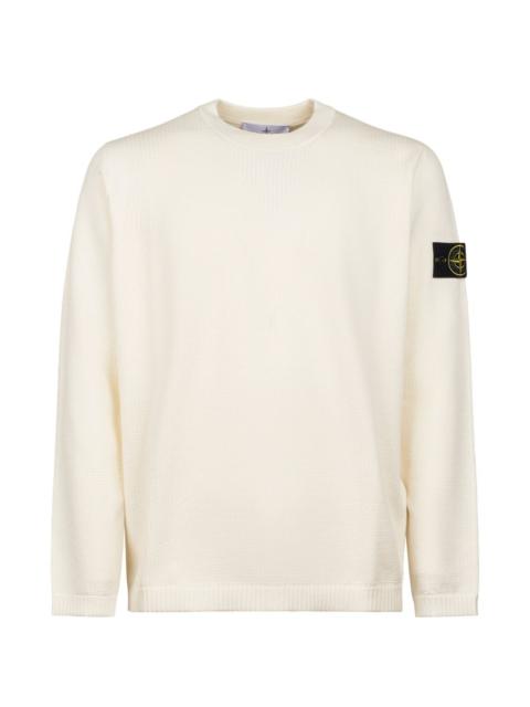 Stone Island logo-patch sweater