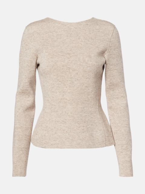 Loro Piana Willow cashmere, wool, and linen cardigan