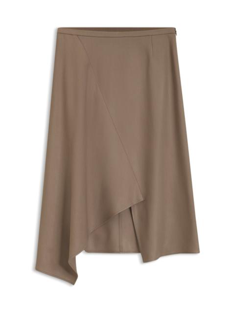 BOSS A-LINE SKIRT WITH ASYMMETRICAL HEM