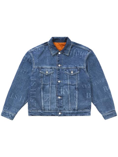 ジャケット・アウター Supreme Burberry Denim Trucker Jacket Supreme Burberry Denim Trucker Jacket Pink Men's - SS22 - US
