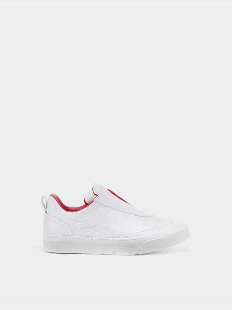Ferrari Nappa leather slip-on sneaker