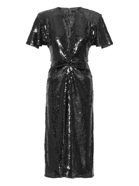 ROTATE sequin-embellishment midi dress