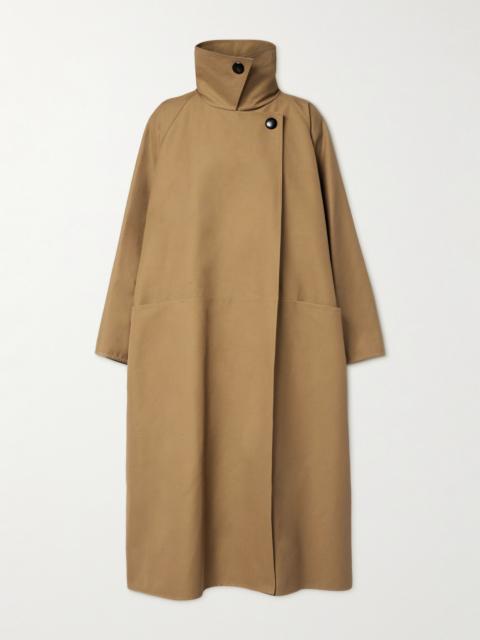 The Row Aurore Oversized Cotton Trench Coat