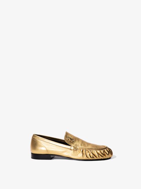 Proenza Schouler Park Loafers in Metallic Leather