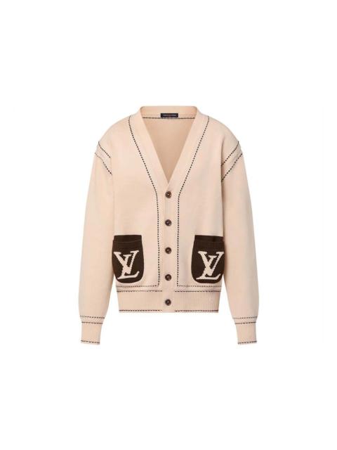 Louis Vuitton Louis Vuitton by Tyler, the Creator Signature Light Cardigan Cream/Chocolate