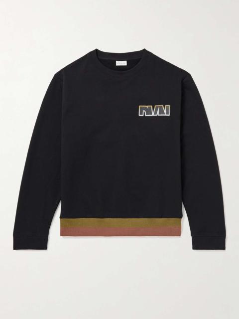 Haffel Logo-Print Cotton-Jersey Sweatshirt