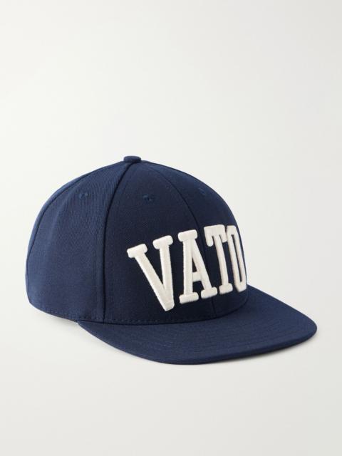 WILLY CHAVARRIA Vato Embroidered Twill Cap Navy