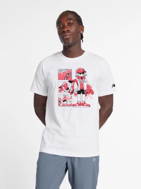 New Balance Men's Sport Jersey Logo T-Shirt