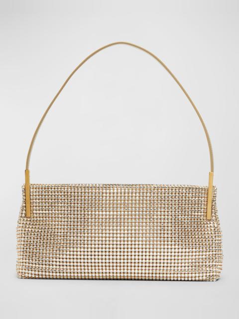 Suzanne Small Shoulder Bag in Strass