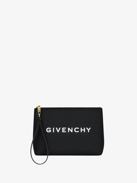 Givenchy GIVENCHY TRAVEL POUCH IN CANVAS