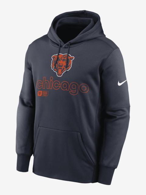 Nike Chicago Bears Men’s Nike Therma NFL Pullover Hoodie
