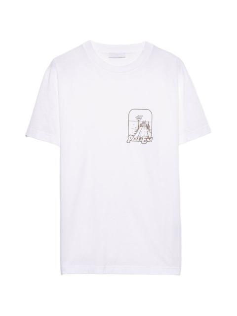 Prada printed cotton T-shirt