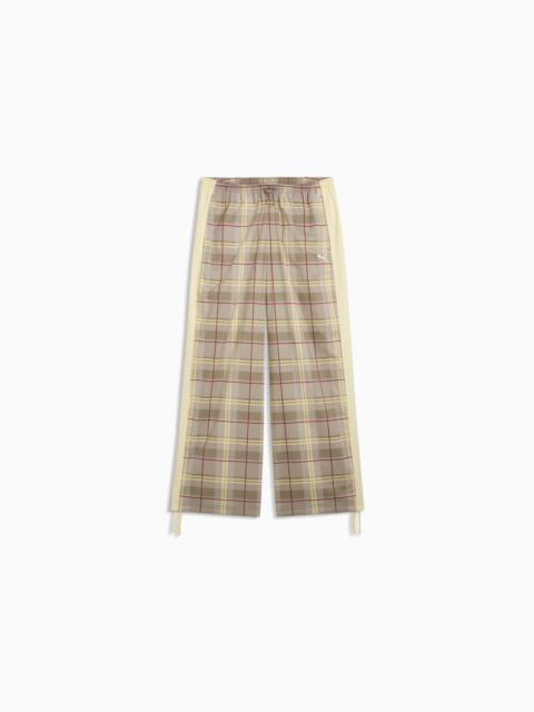 PUMA T7 Women's Relaxed Tartan Pants