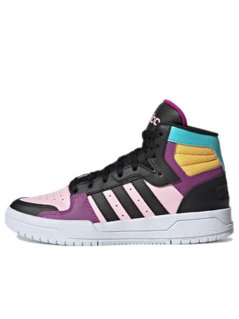 adidas (WMNS) adidas neo Entrap Mid 'Black Pink Yellow' GY7595