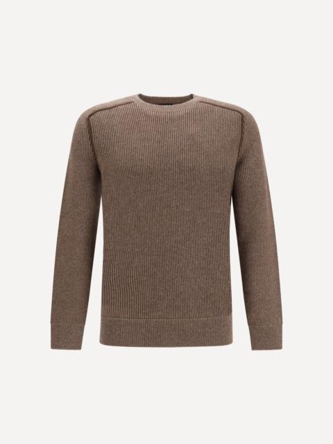 ZEGNA Cashmere Crew Neck Sweater