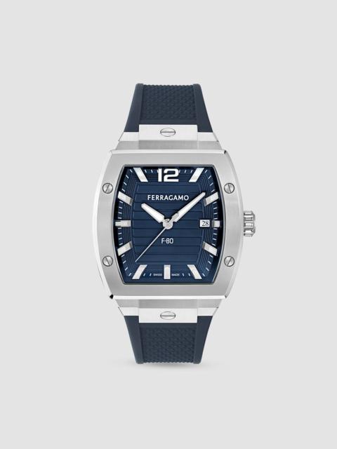 FERRAGAMO Men's F-80 Tonneau Stainless Steel Watch/42MM - Stainless Steel