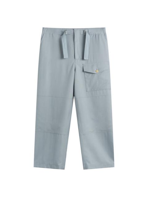 AURALEE Auralee Wool Herringbone Cargo Pants