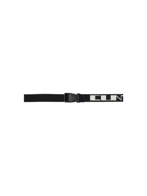 Rick Owens DRKSHDW Black Edfu Belt