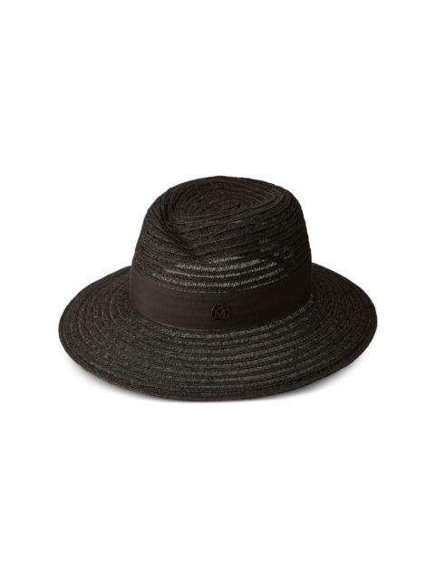 MAISON MICHEL Virginie straw Fedora hat