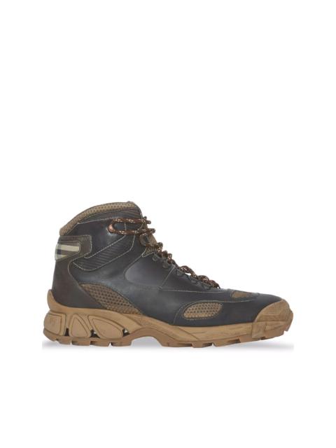 Burberry Tor leather-panelled boots