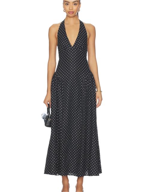 FAITHFULL La Cala Midi Dress