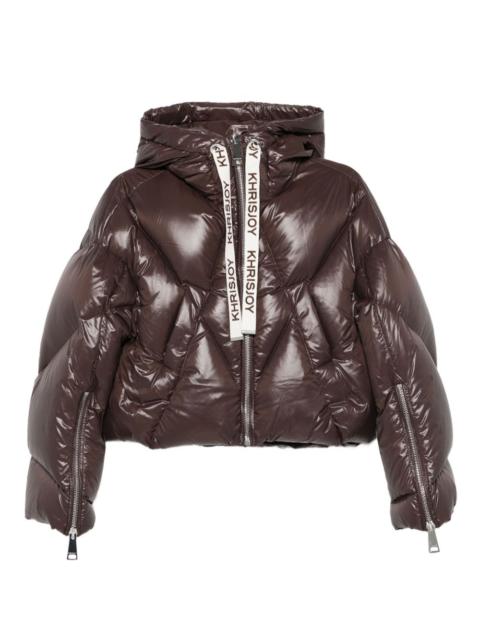 Khrisjoy quilted hooded jacket