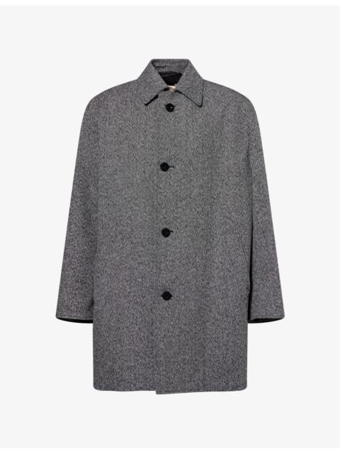 Marni Point Collar Wool-Blend Coat