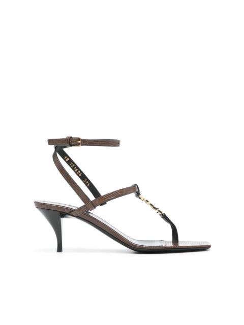 Cassandra 60mm leather sandals