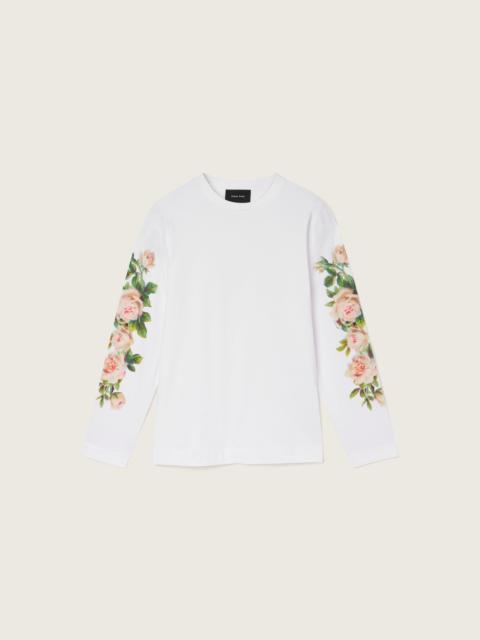 Simone Rocha Rose Bouquet Long Sleeve T-Shirt