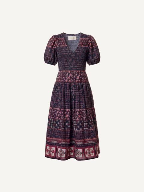 Cleobella NANCY MIDI DRESS | ZOCALO ROSE TAN